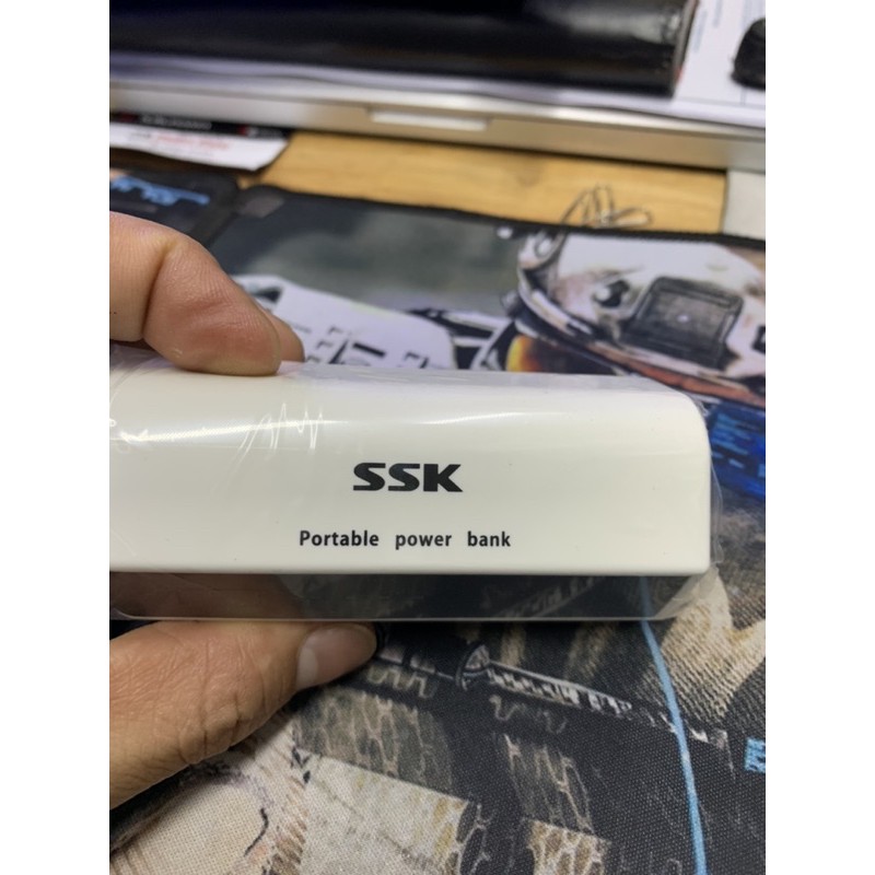 Pin sạc SSK 7800mAh SRBC 516, Pin sạc dự phóng 7800mAh, chính hãng đúng 7800mah