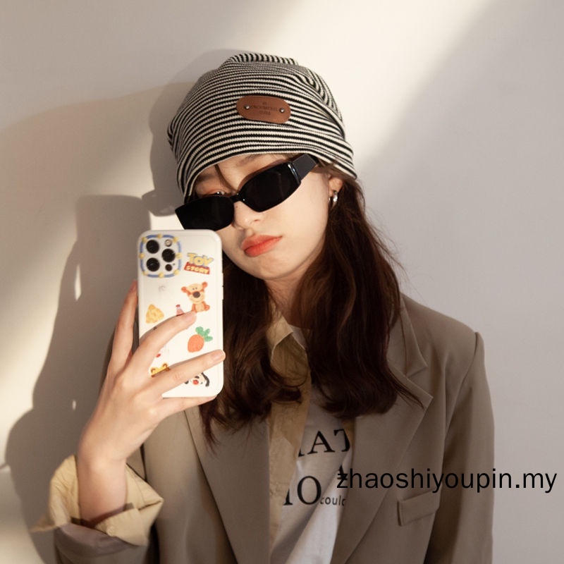 Mũ Trùm Đầu Bằng Cotton Mềm Thoáng Khí Phong Cách Hip Hop Cho Nam Và Nữ