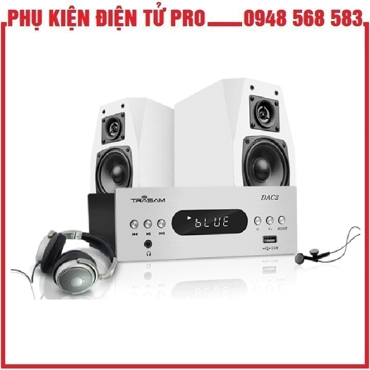 Bộ Giải Mã Khuếch Đại Âm Thanh Trasam Dac 2 Pro Bluetooth 24Bit 192Khz