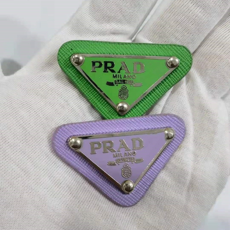 Bộ 10 Miếng Nhãn Da Hình Tam Giác Trang Trí Quần Áo Jean