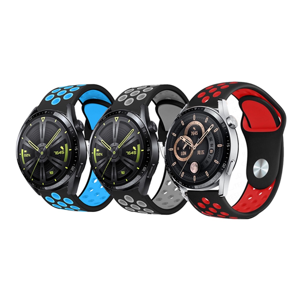 Dây đeo Silicon thể thao Huawei Watch GT4/GT3/GT3 PRO/GT2 PRO/GT2/GT2 PRO