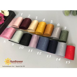 Ruy băng gấm 38mm cao cấp