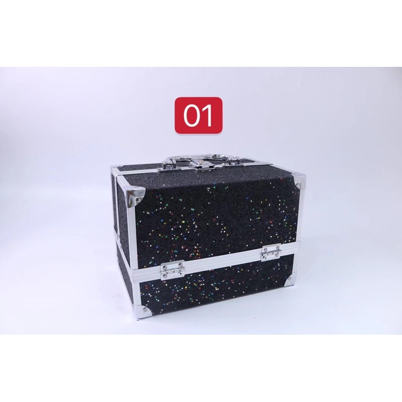 cốp đựng đồ trang điểm mi nail phun xăm nhiều màu