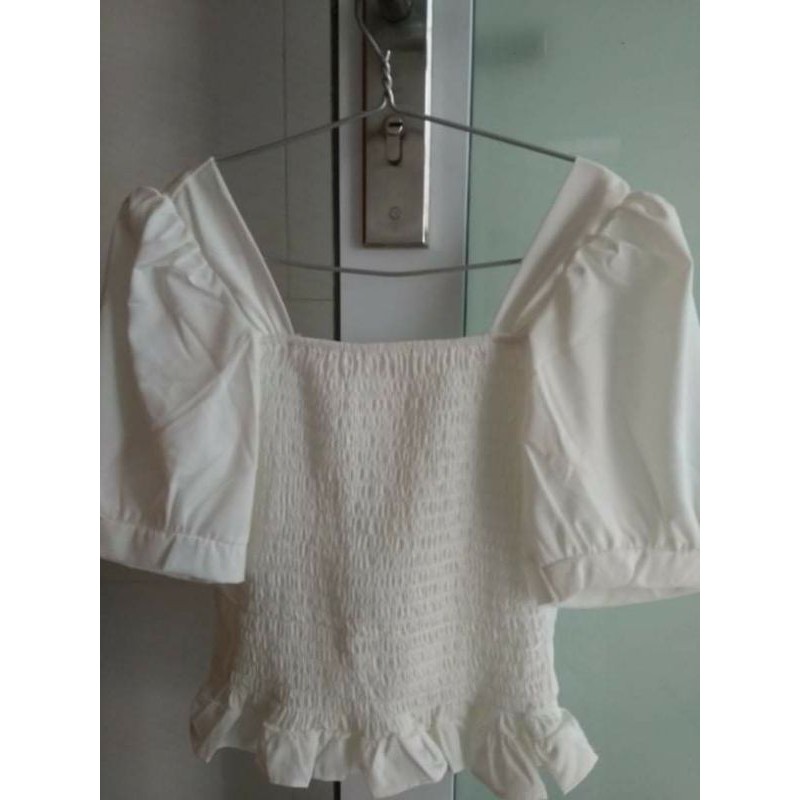 Áo croptop trắng | BigBuy360 - bigbuy360.vn