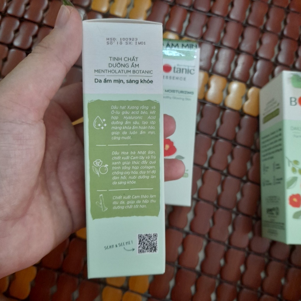 (mẫu mới) Tinh chất dưỡng da Mentholatum Botanic 30g