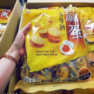 Bánh quy trứng muối Đài Loan 500gr