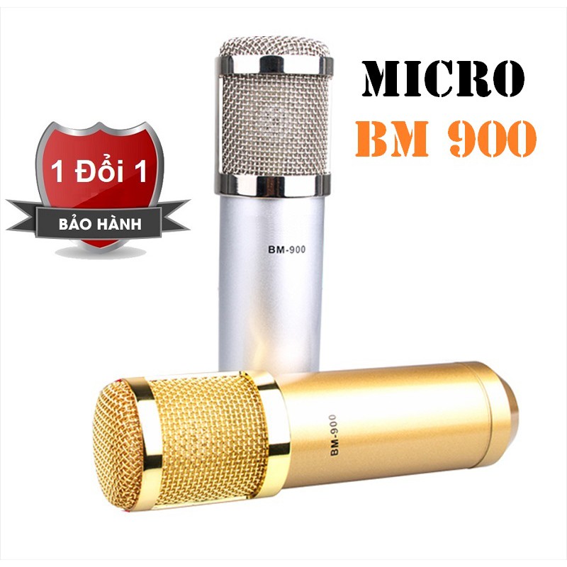 [Mã ELHACE giảm 4% đơn 300K] [Combo]Micro thu âm BM 900 và lọc với chân