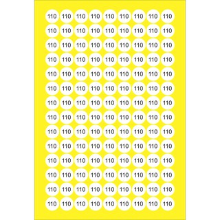 tem size số quần áo  (150 con tem 1 to)