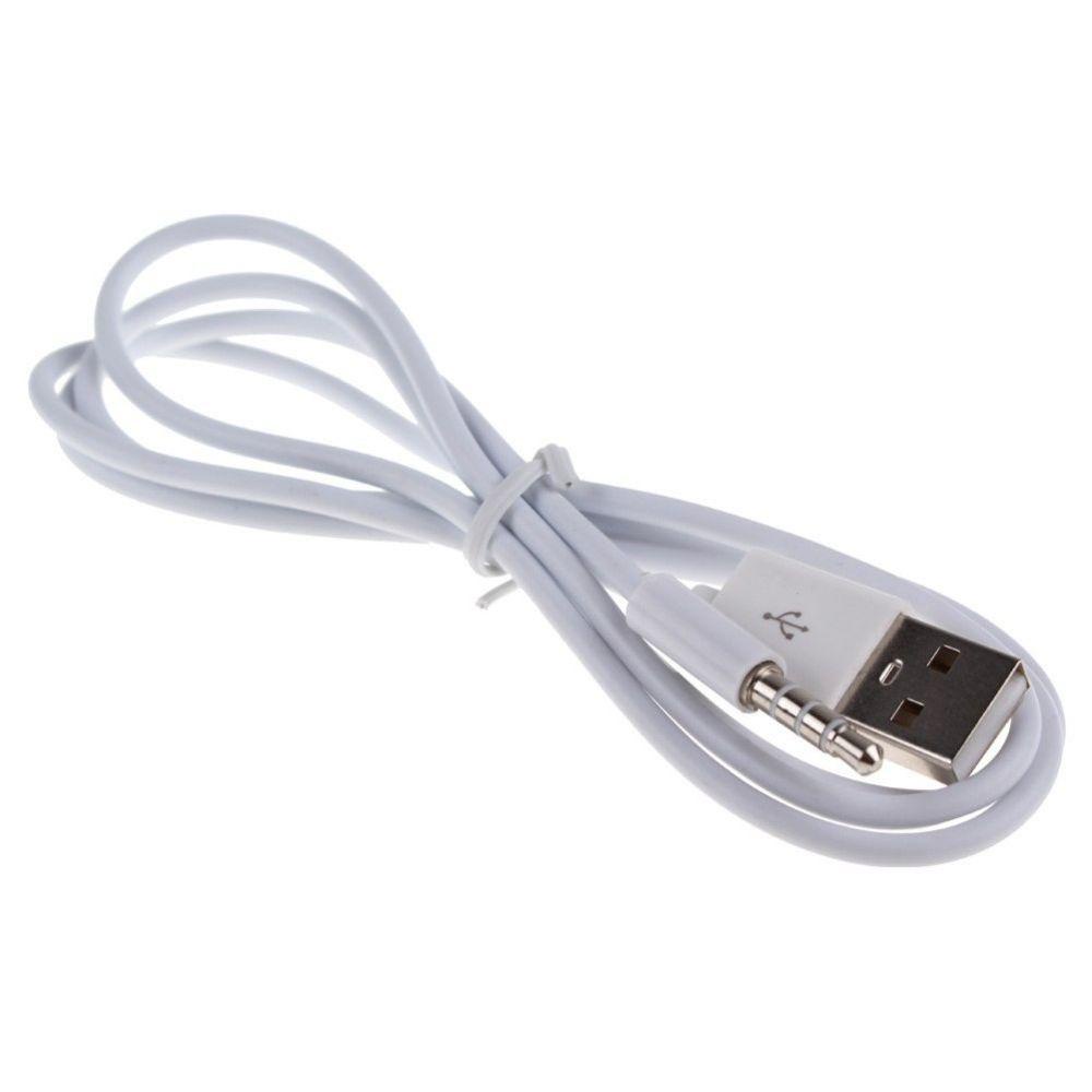 Dây Cáp Sạc / Truyền Dữ Liệu AUX MP3 Cổng USB 2.0 Màu Trắng Nhỏ Gọn Dành Cho Xe Hơi