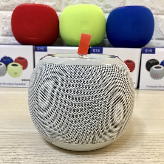 Loa Bluetooth Nghe Nhạc E15 Vỏ Chống Thấm Nước, Âm Thanh Lớn, Bass Chắc Và Ấm, Hỗ Trợ Usb Thẻ Nhớ Cổng 3.5
