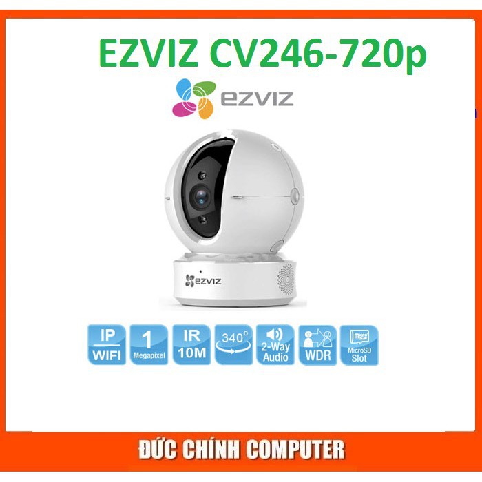 CAMERA WIFI IP Hikvision Ezviz CS-CV246 C6CN (C6C) 720P 1MP 21