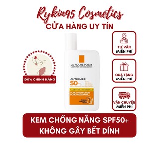 Kem chống nắng không nhờn rít La Roche Posay Anthelios Invisible Fluid SPF 50+ 50ml