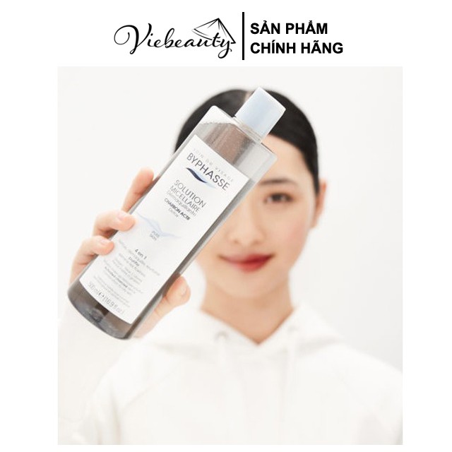 Nước Tẩy Trang Than Hoạt Tính BYPHASSE Solution Micellaire Desmaquillante Charbon Actif Detox 4 en 1 500ml | BigBuy360 - bigbuy360.vn