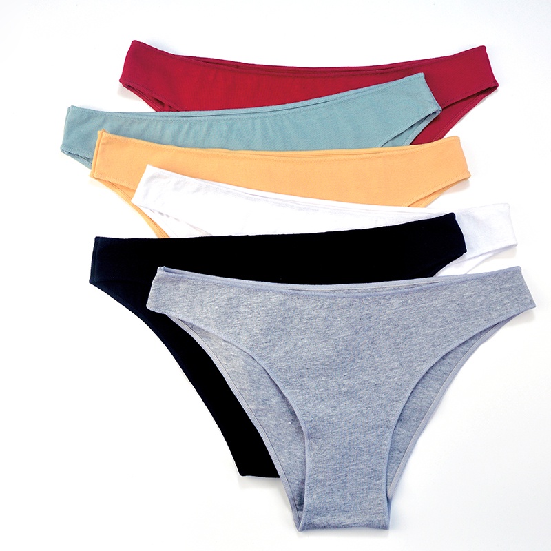 Set 3 quần lót ECMLN vải cotton thoáng khí cho nữ