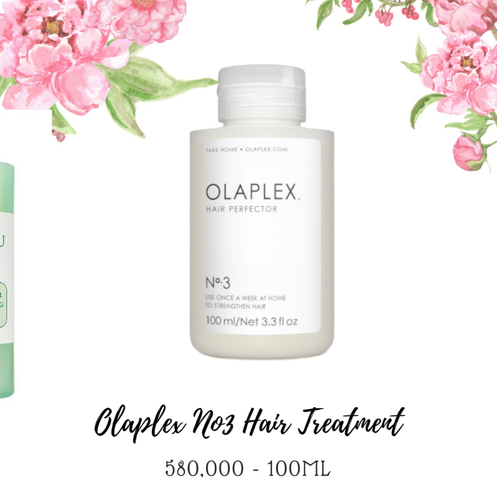 Hấp phục hồi liên kết tóc OLAPLEX No3 - liệu pháp hoàn hảo cho tóc tẩy, tóc hư tổn gẫy rụng 100ml/250ml