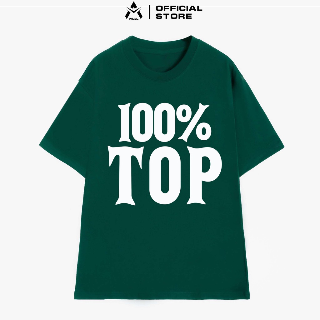 Áo Thun Tay Lỡ Xanh Lá Oversize 100% TOP -MALUNI013- MAL STORE