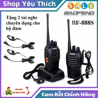 Bộ Đàm Baofeng BF888S Chính Hãng - Âm Thanh Lớn - Thiết Kế Nhỏ Gọn - Trợ Thủ Đắc Lực Trong Công Việc