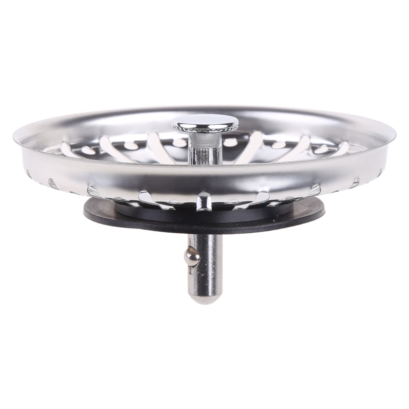 Nắp Lưới Lọc Rác Bồn Rửa Chén / Cống Thoát Nước Nhà Tắm Chống Tắc Nghẽn Hình Tròn Tiện