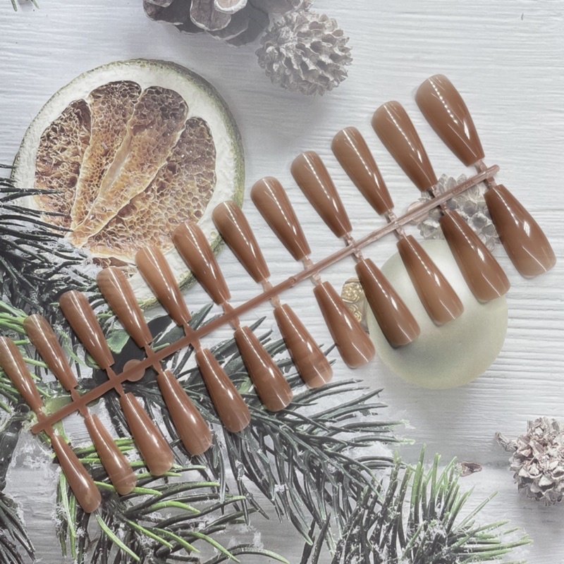 Móng up thạch sơn sẵn tiện dụng, móng tay giả sơn sẵn màu thạch Thiên Di Nail