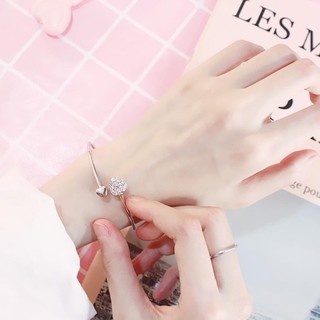 Vòng tay thời trang nữ Amaris mũi tên trái tim đính đá 💍