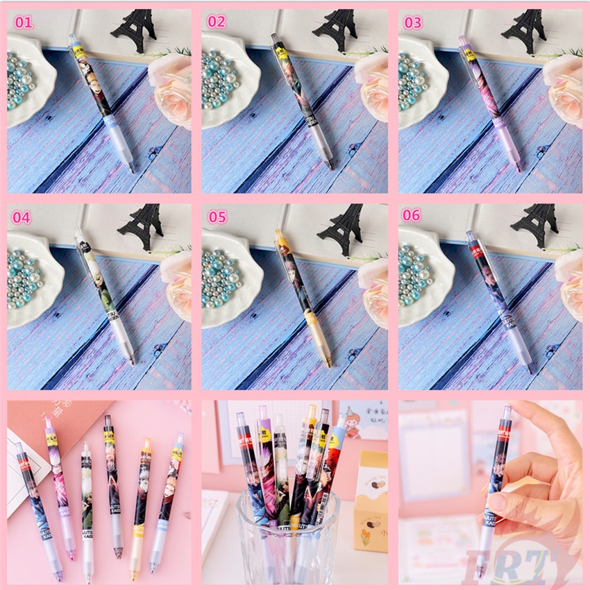 1 Cái ✿ Bút Jujutsu Kaisen ✿ Bút Mực Gel Trung Tính Dùng Trong Trường Học/Văn Phòng