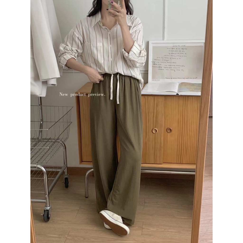 Quần culottes dây luồn trắng by JOJO 9341