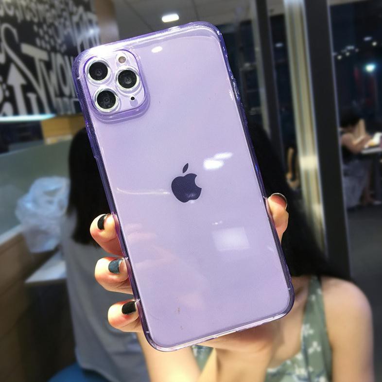 Ốp lưng iphone loại dày viền mờ bảo vệ camera 6/6plus/6s/6splus/7/7plus/8/8plus/x/xs/xsmax