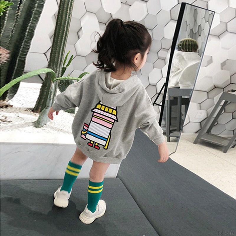 Áo Sweater Hoạ Tiết Hoạt Hình Cho Bé Gái