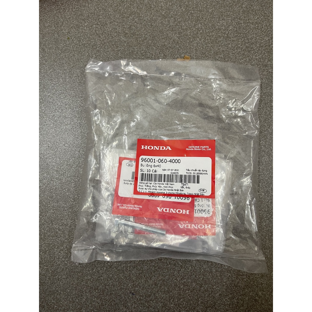 ốc 6x40 dùng chung nhiều xe chính hãng 960010604000