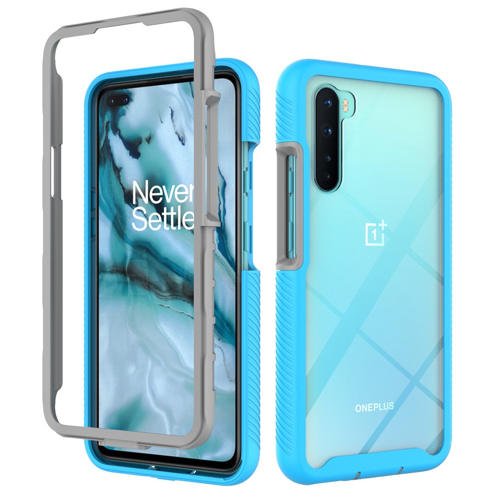 Ốp Điện Thoại Armor Trong Suốt Bảo Vệ Toàn Diện Chống Sốc 3 Trong 1 Cho Oneplus Nord N100 N10 5g 1 + One Plus 8 Nord 5g Z