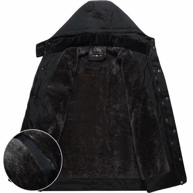 Áo phao trung niên cho bố lót lông siêu ấm | BigBuy360 - bigbuy360.vn