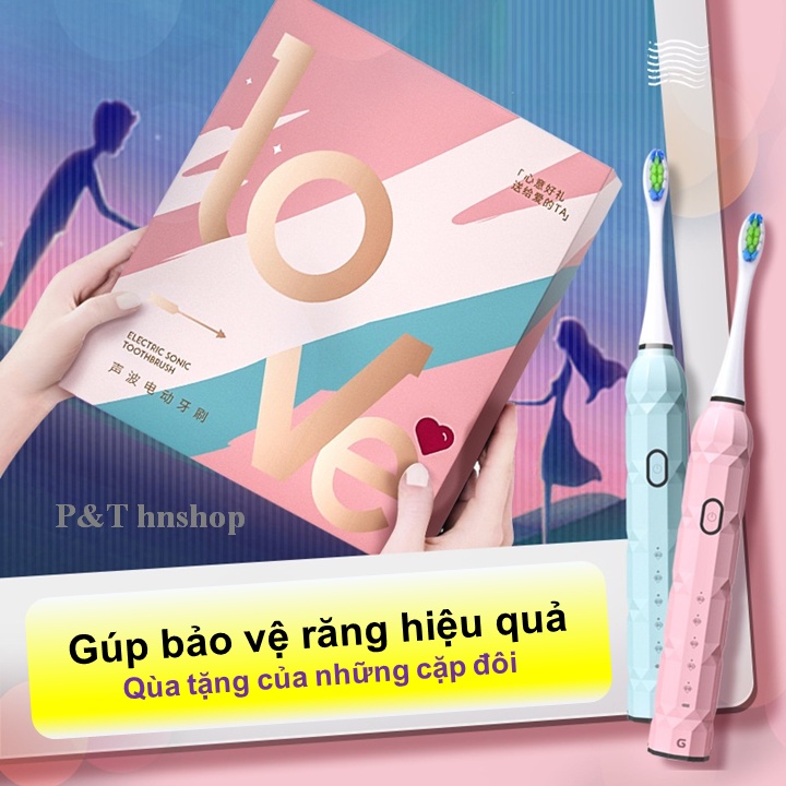 Bàn Chải Điện GOODPAY H9 Tiêu Chuẩn USA - Tặng Kèm Hộp Đựng Chính Hãng