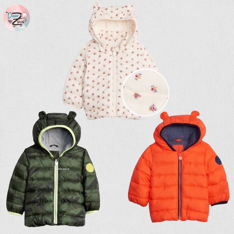 Áo Khoác Chắn Gió Kích Thước 12-18,18-24m Cho Bé Gái