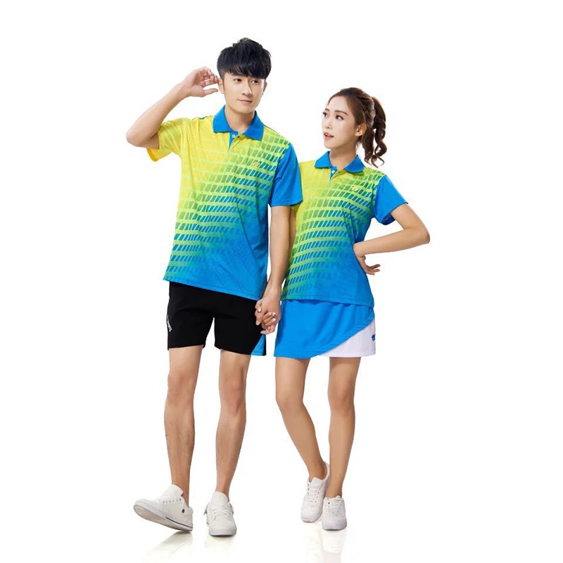 Bộ Đồ Thể Thao Cầu Lông 6723 Thời Trang Mới Cho Nam Và Nữ