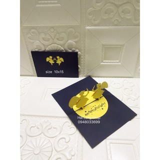 Thiên Thần 6 - Noel - Thiệp 3D