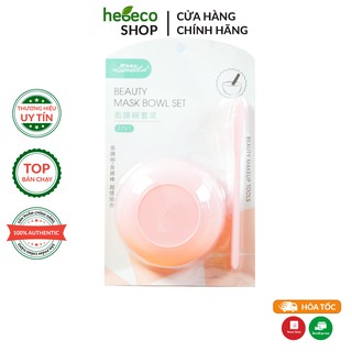 Bộ bát trộn đắp mặt nạ 2 in 1 tiện dụng