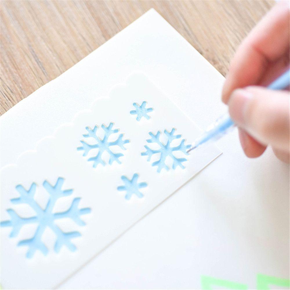 PINEVN Set 8 Tấm Thẻ Giấy Dập Nổi Nhiều Lớp Trang Trí Sổ Tay DIY