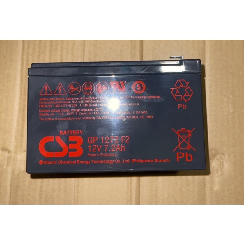 Ắc Quy 12V 7.2A CHÍNH HÃNG Bảo hành 6 tháng