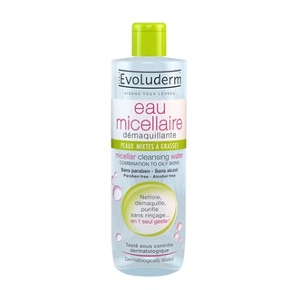Nước tẩy trang Evoluderm Eau Micellaire