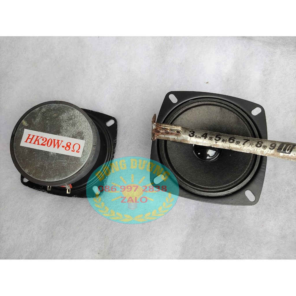 LOA TREBLE HỒNG KỲ VUÔNG - TỪ ĐƠN 70MM - GIÁ 1 ĐÔI KÈM TỤ 1,5MF