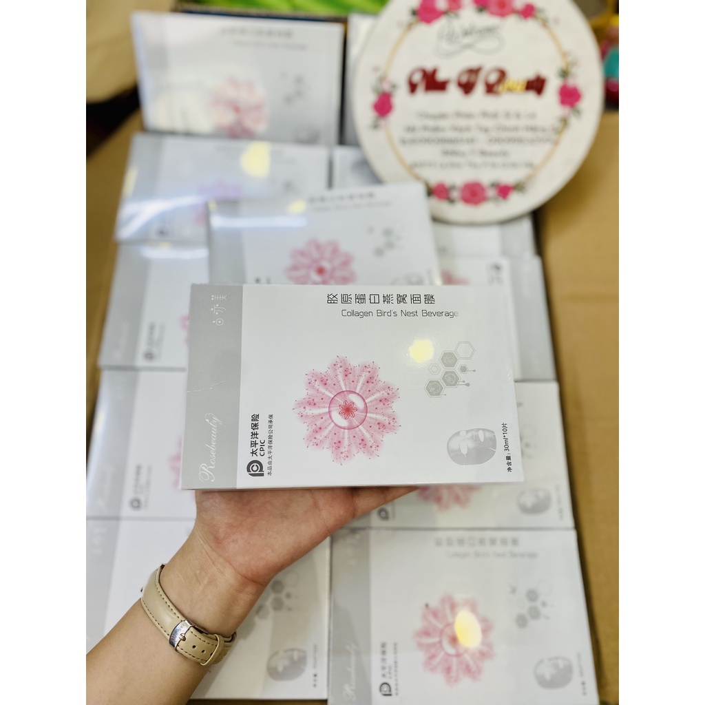 Mặt nạ collagen Yến Rose Beauty