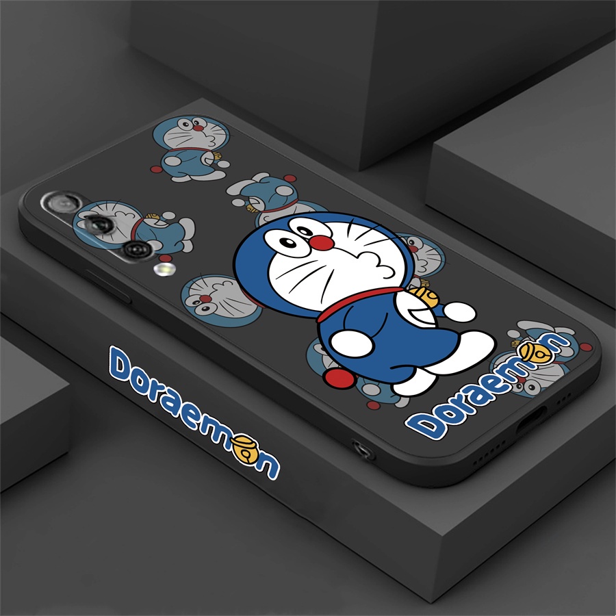 Ốp Điện Thoại TPU Mềm Doraemon Cho Huawei Y6P Y7A Y6 Pro Y7 Pro 2019 Nova 5T Nova 3i Nova 7i Y9S P30 Lite Y9 Prime2019
