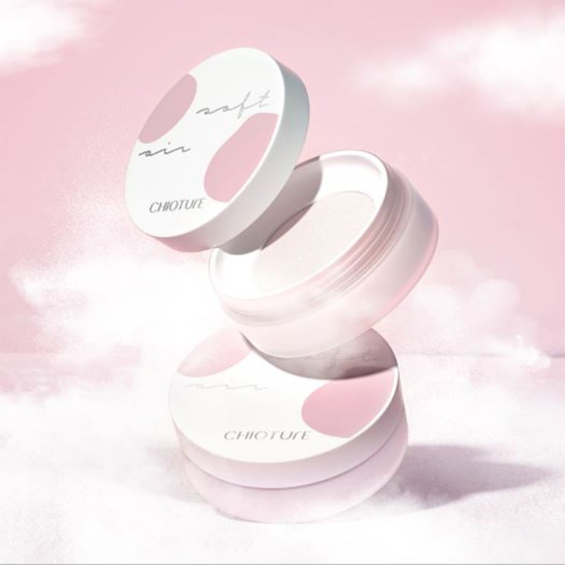 Phấn phủ Chioture Soft Air Loose Powder kiềm dầu che khuyết điểm trang điểm tự nhiên 9g