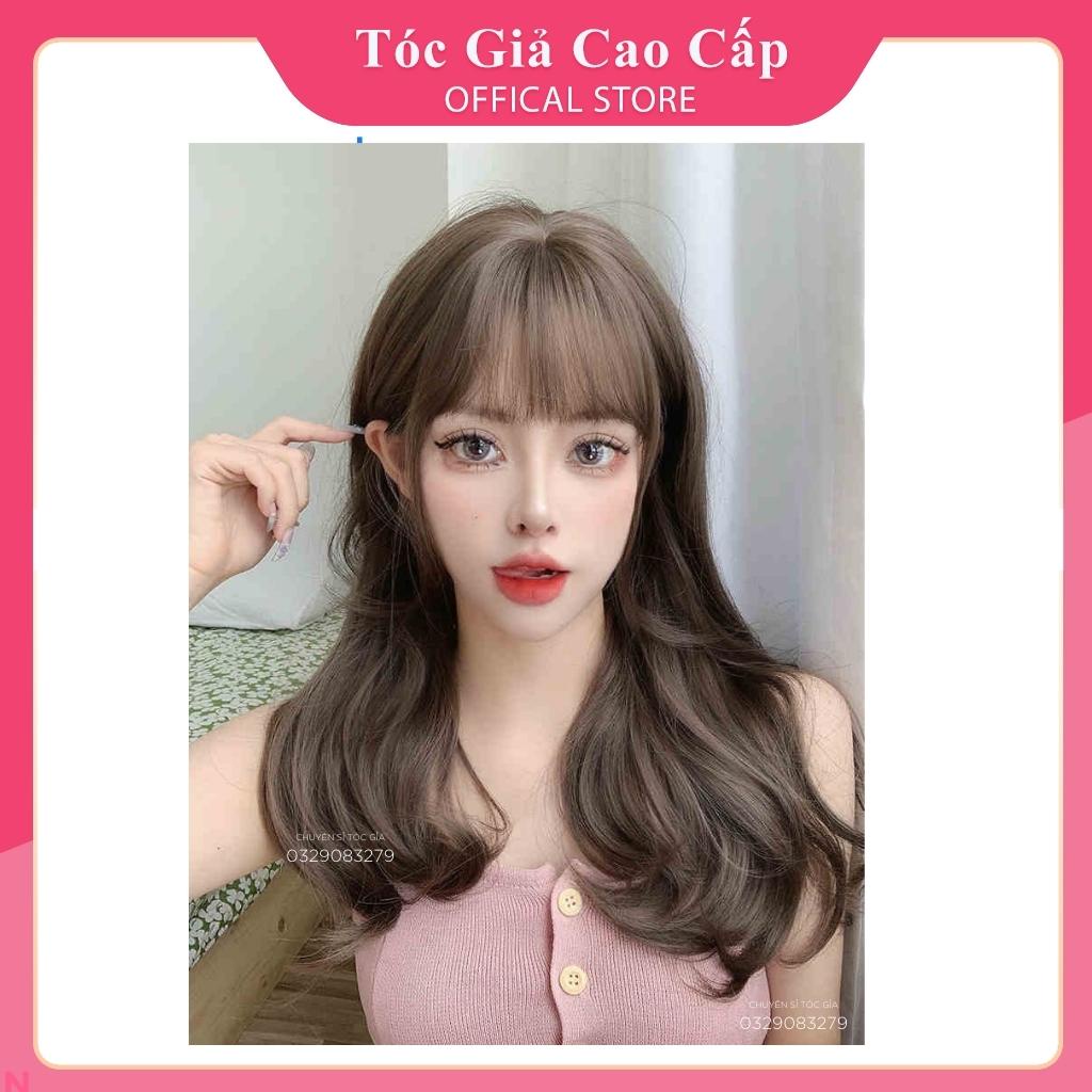 Tóc giả nguyên đầu 8140 bấm phồng, c0304