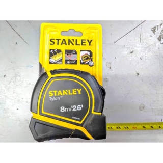 Thước Cuộn 8m Stanley Bản 25mm Tylon Stht36195 (Thước Dây 8m, Thước Kéo 8m)