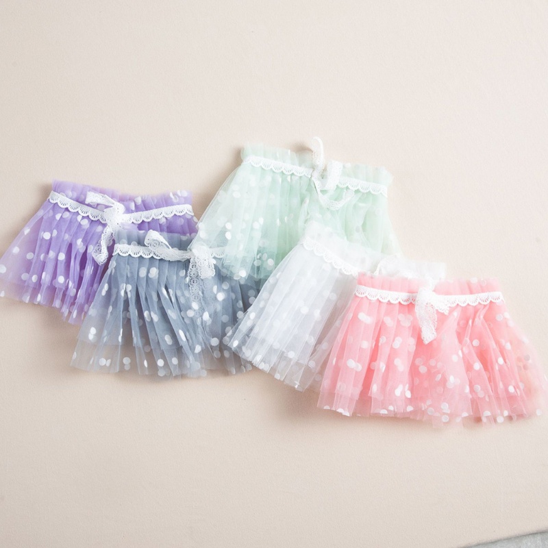 Set 2 Món Gồm Chân Váy Ngắn + Vương Miện Đội Đầu Làm Phụ Kiện Chụp Ảnh Cho Bé Sơ Sinh