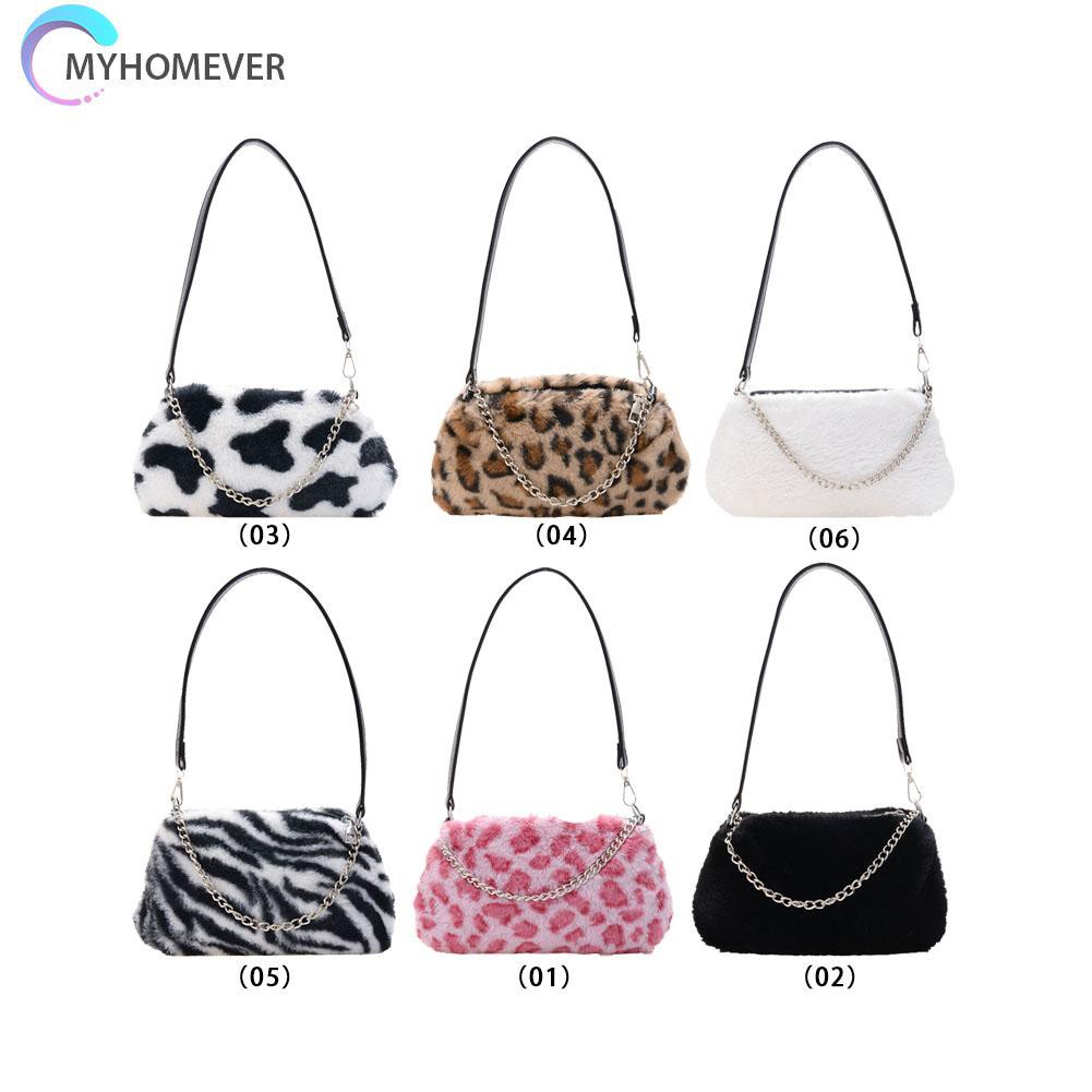 Túi Đeo Vai / Kẹp Nách / Đeo Vai Bằng Vải Bông Họa Tiết Động Vật Cổ Điển Cho Nữ