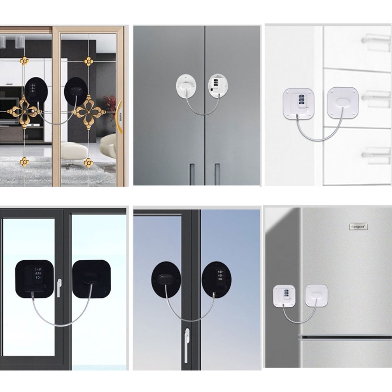 Khóa Cửa Sổ Bảo Vệ An Toàn Cho Bé Chống Rơi Tiện Dụng Sa