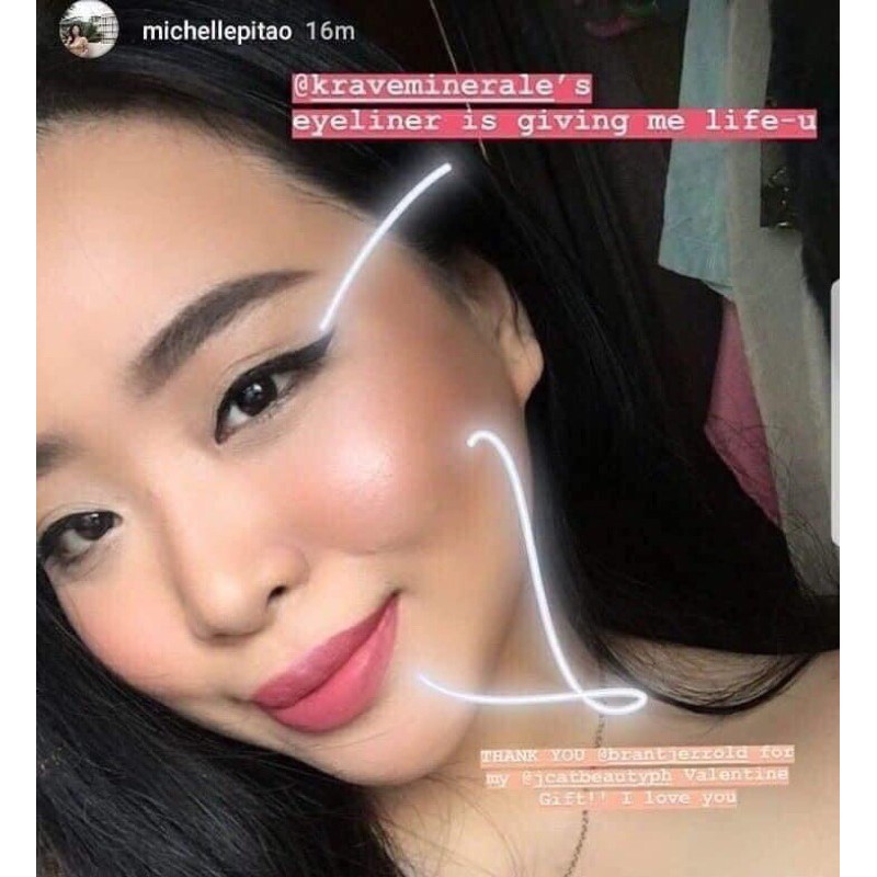 Bút kẻ mắt hai đầu,Bút kẻ mắt QIC, CHỐNG NƯỚC, ( KÈM VIDEO VÀ ẢNH HƯỚNG DẪN