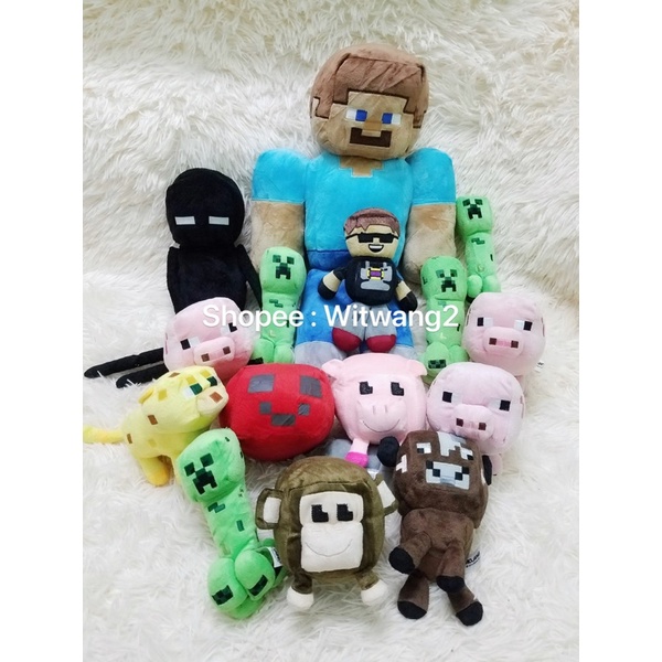 Gấu bông Minecraft chính hãng Mozang 2hand